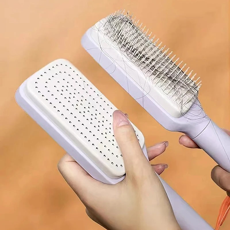 SwiftSweep - Self Cleaning Hair Brush