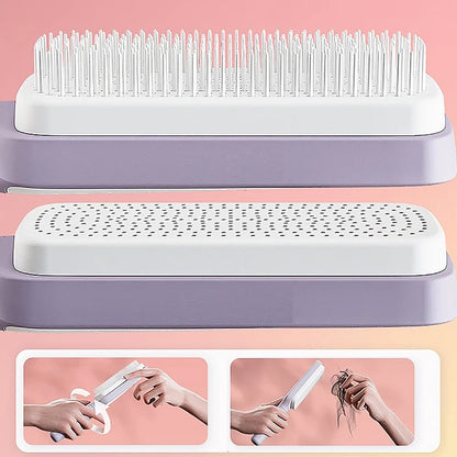 SwiftSweep - Self Cleaning Hair Brush